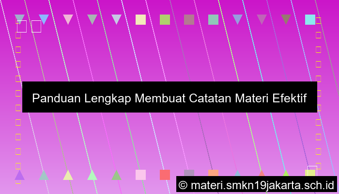 Materi Catatan