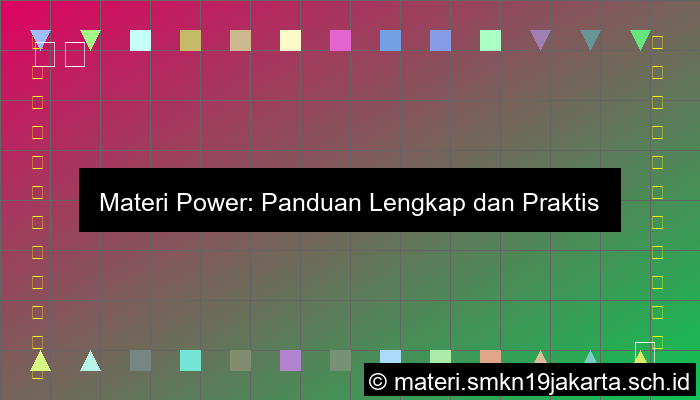 Materi Power