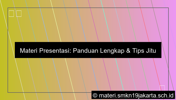 Materi Presentasi