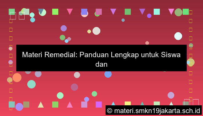 Materi Remedial